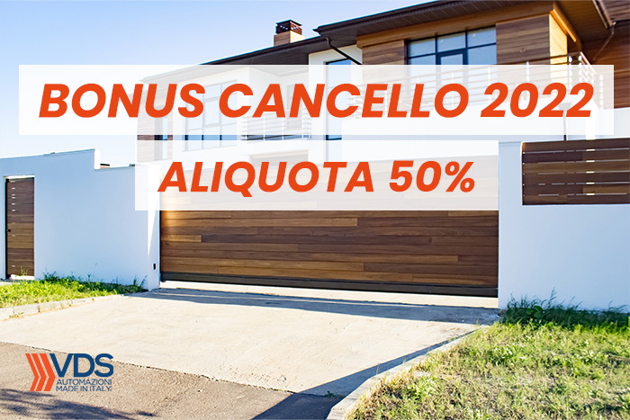 bonus cancello automatico